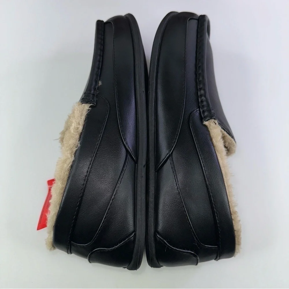 Deer Stags Men's Spun Slipper Black Size 9M